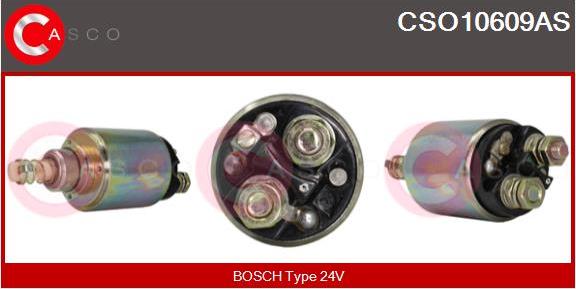 Casco CSO10609AS - Магнитен превключвател, стартер vvparts.bg