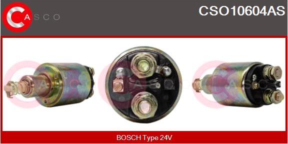 Casco CSO10604AS - Магнитен превключвател, стартер vvparts.bg