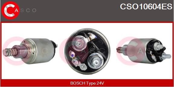 Casco CSO10604ES - Магнитен превключвател, стартер vvparts.bg