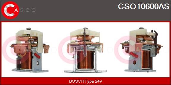 Casco CSO10600AS - Магнитен превключвател, стартер vvparts.bg