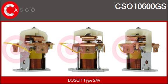 Casco CSO10600GS - Магнитен превключвател, стартер vvparts.bg
