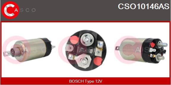 Casco CSO10146AS - Магнитен превключвател, стартер vvparts.bg