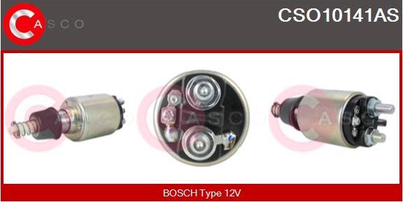 Casco CSO10141AS - Магнитен превключвател, стартер vvparts.bg