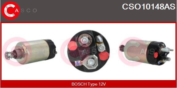 Casco CSO10148AS - Магнитен превключвател, стартер vvparts.bg