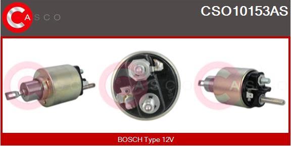 Casco CSO10153AS - Магнитен превключвател, стартер vvparts.bg