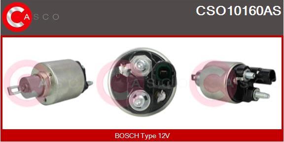 Casco CSO10160AS - Магнитен превключвател, стартер vvparts.bg