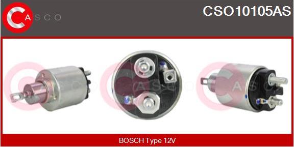 Casco CSO10105AS - Магнитен превключвател, стартер vvparts.bg