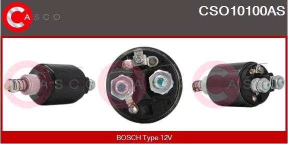 Casco CSO10100AS - Магнитен превключвател, стартер vvparts.bg