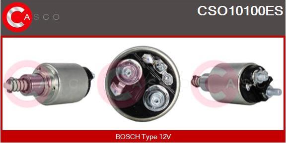 Casco CSO10100ES - Магнитен превключвател, стартер vvparts.bg