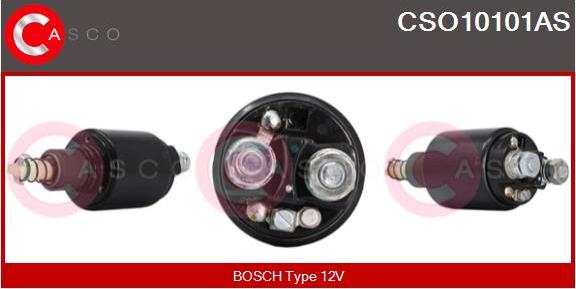 Casco CSO10101AS - Магнитен превключвател, стартер vvparts.bg