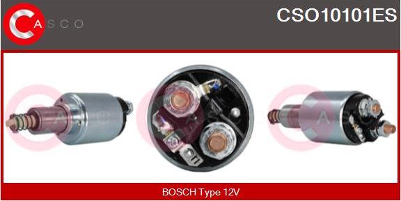 Casco CSO10101ES - Магнитен превключвател, стартер vvparts.bg
