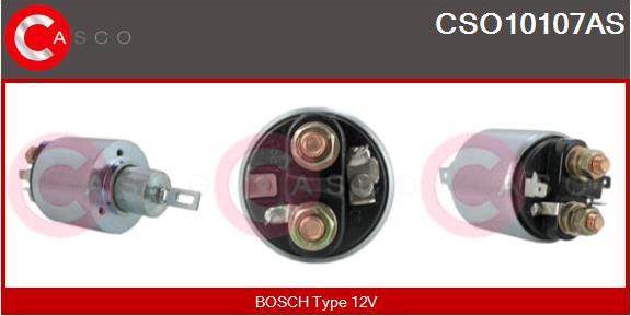 Casco CSO10107AS - Магнитен превключвател, стартер vvparts.bg