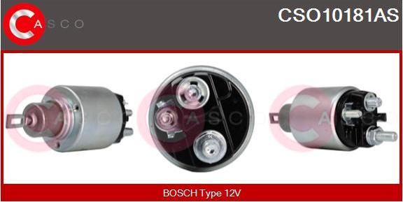Casco CSO10181AS - Магнитен превключвател, стартер vvparts.bg