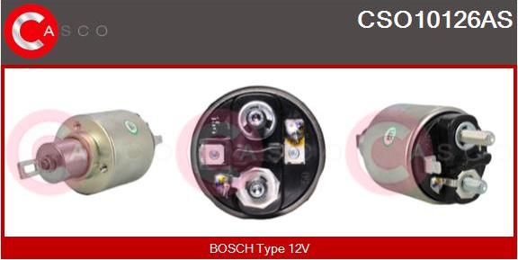 Casco CSO10126AS - Магнитен превключвател, стартер vvparts.bg