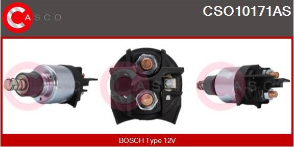 Casco CSO10171AS - Магнитен превключвател, стартер vvparts.bg