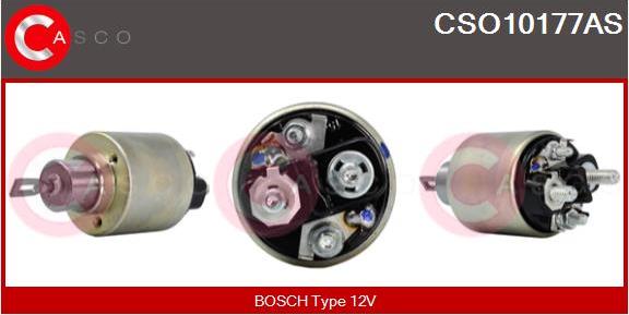 Casco CSO10177AS - Магнитен превключвател, стартер vvparts.bg