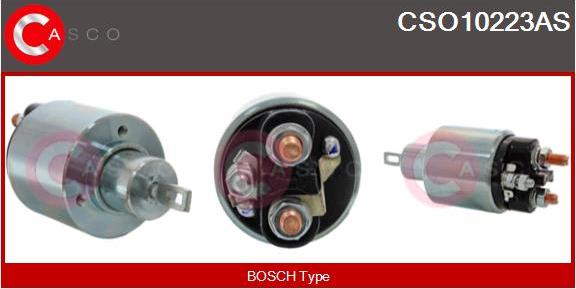 Casco CSO10223AS - Магнитен превключвател, стартер vvparts.bg