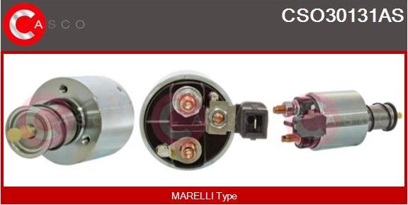 Casco CSO30131AS - Магнитен превключвател, стартер vvparts.bg