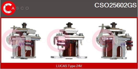 Casco CSO25602GS - Магнитен превключвател, стартер vvparts.bg