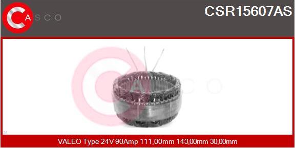 Casco CSR15607AS - Статор, генератор vvparts.bg