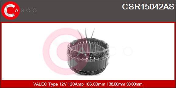 Casco CSR15042AS - Статор, генератор vvparts.bg
