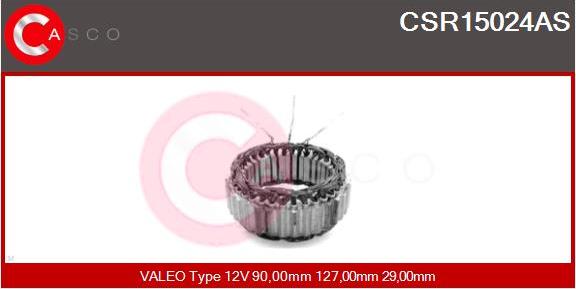 Casco CSR15024AS - Статор, генератор vvparts.bg