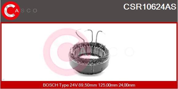 Casco CSR10624AS - Статор, генератор vvparts.bg