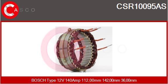 Casco CSR10095AS - Статор, генератор vvparts.bg