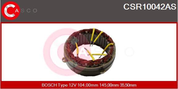 Casco CSR10042AS - Статор, генератор vvparts.bg