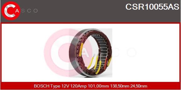 Casco CSR10055AS - Статор, генератор vvparts.bg