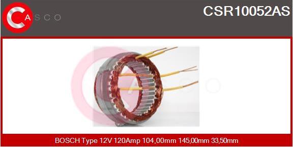 Casco CSR10052AS - Статор, генератор vvparts.bg