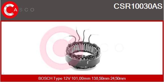 Casco CSR10030AS - Статор, генератор vvparts.bg