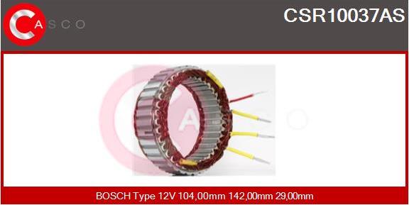 Casco CSR10037AS - Статор, генератор vvparts.bg