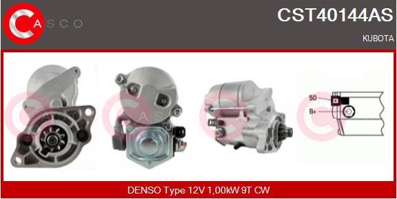 Casco CST40144AS - Стартер vvparts.bg