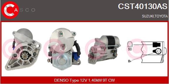 Casco CST40130AS - Стартер vvparts.bg