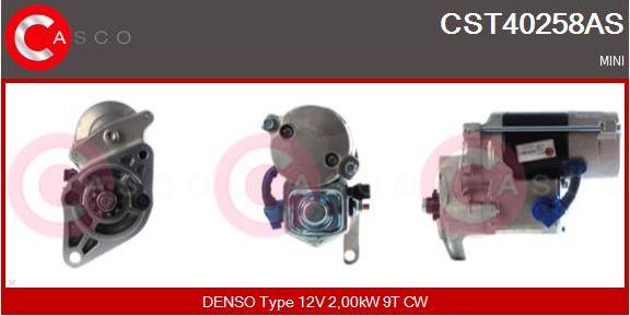 Casco CST40258AS - Стартер vvparts.bg