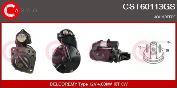 Casco CST60113GS - Стартер vvparts.bg