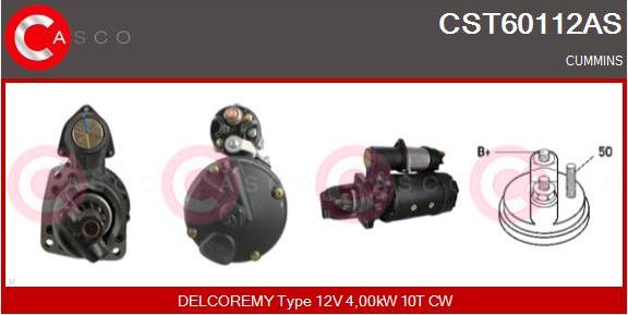 Casco CST60112AS - Стартер vvparts.bg