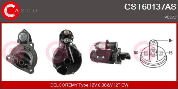 Casco CST60137AS - Стартер vvparts.bg