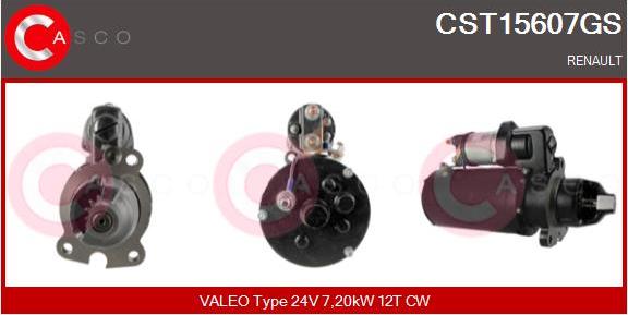 Casco CST15607GS - Стартер vvparts.bg