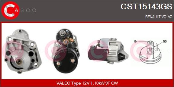 Casco CST15143GS - Стартер vvparts.bg