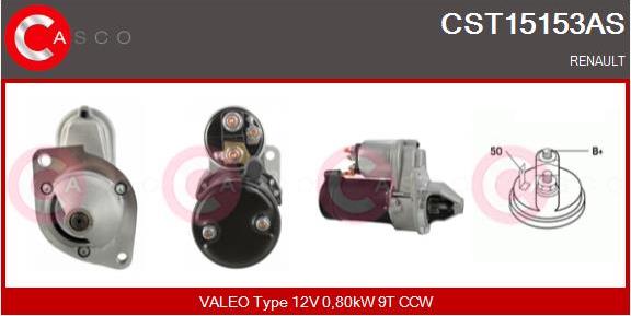 Casco CST15153AS - Стартер vvparts.bg