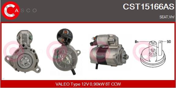 Casco CST15166AS - Стартер vvparts.bg