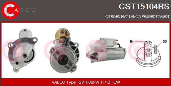 Casco CST15104RS - Стартер vvparts.bg