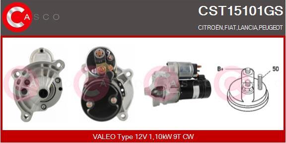 Casco CST15101GS - Стартер vvparts.bg