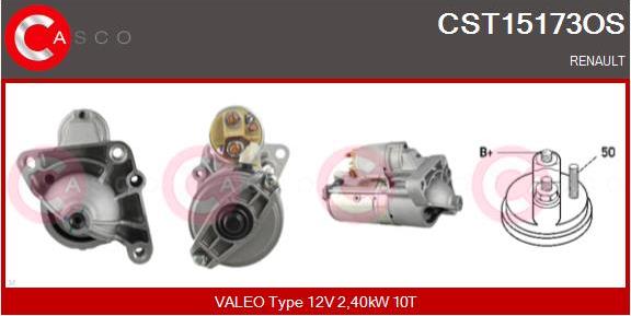 Casco CST15173OS - Стартер vvparts.bg