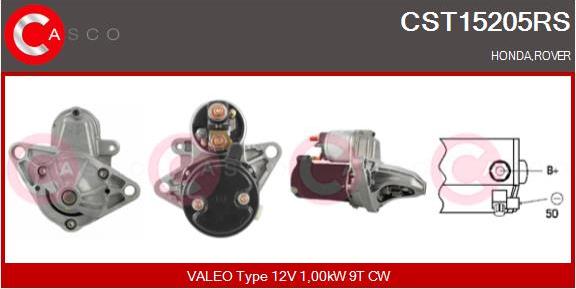 Casco CST15205RS - Стартер vvparts.bg