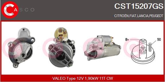 Casco CST15207GS - Стартер vvparts.bg