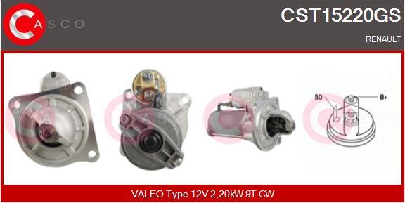 Casco CST15220GS - Стартер vvparts.bg