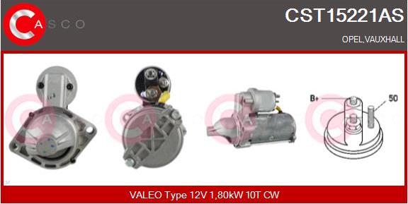 Casco CST15221AS - Стартер vvparts.bg